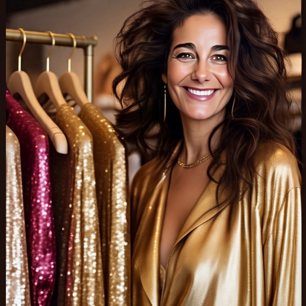 Gold Shimmer Blouse